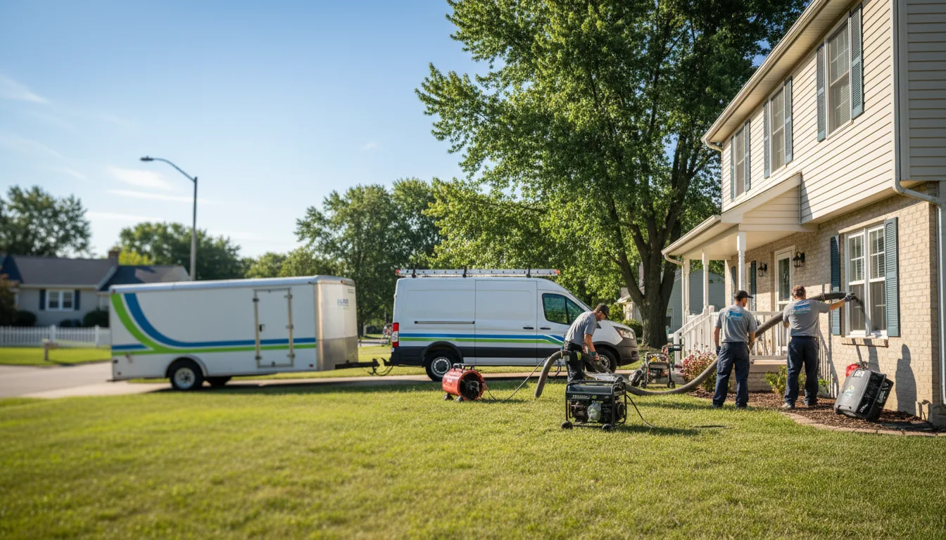 Flooded Basement Restoration And Cleanup With Repair in Arthur, NE near me